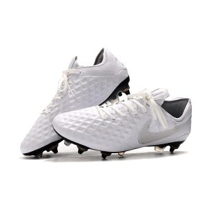 Nike Tiempo Legend VIII Elite SG PRO AC Bílý Šedá